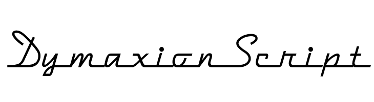DymaxionScript  لخطوط تنزيل