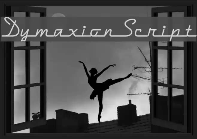 DymaxionScript फ़ॉन्ट examples