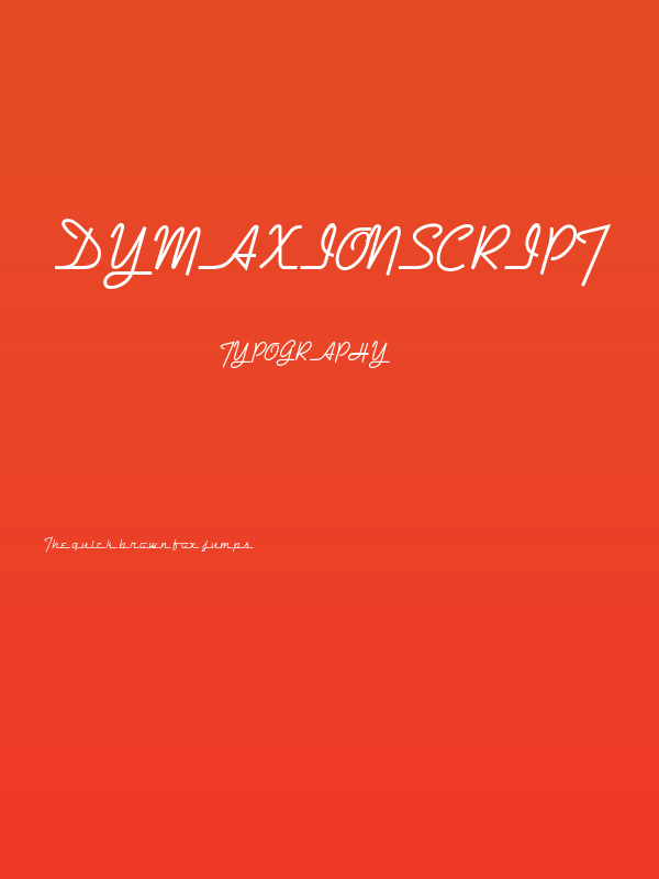 DymaxionScript Poster