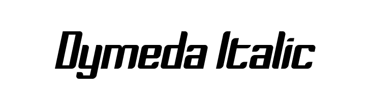 Dymeda Italic  免费字体下载