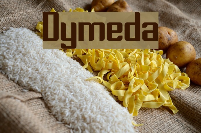 Dymeda Font examples