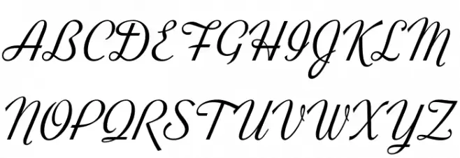 Dynalight-Regular Font Litere mari