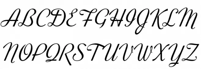 Dynalight Schriftart Groß