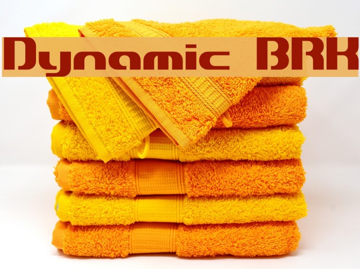 Dynamic BRK Font examples
