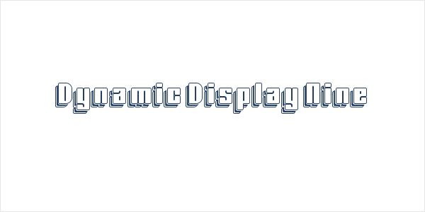 Dynamic Display Nine Logo