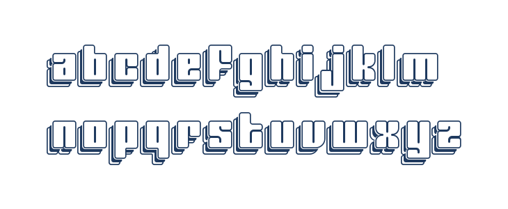 Dynamic Display Nine Lowercase