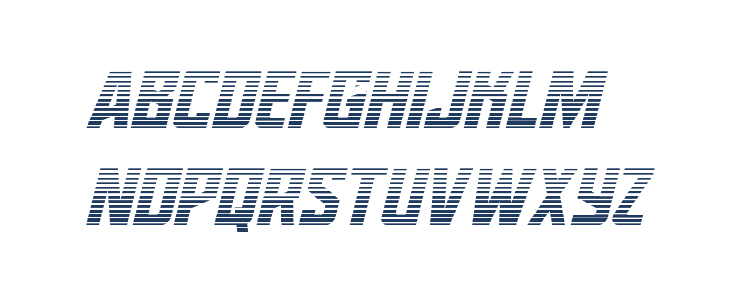 Dynamic Trooper Gradient Lowercase