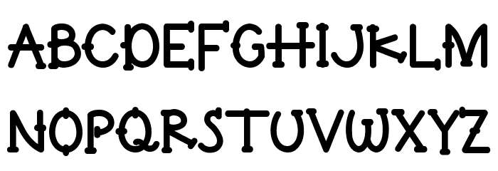 Dynamice Demo Font LOWERCASE
