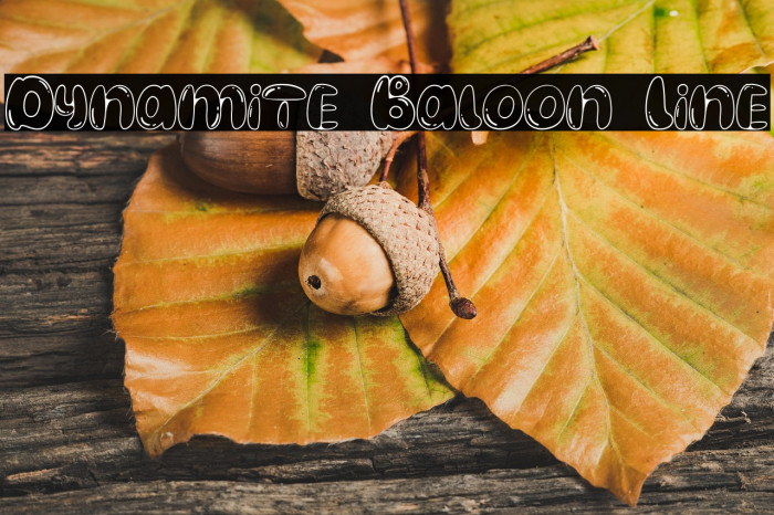 Dynamite Baloon Line Example 1