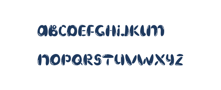 Dynamite Baloon Lowercase