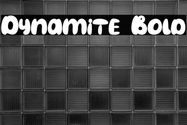 Dynamite Bold Example 1
