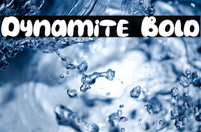 Dynamite Bold Example 2