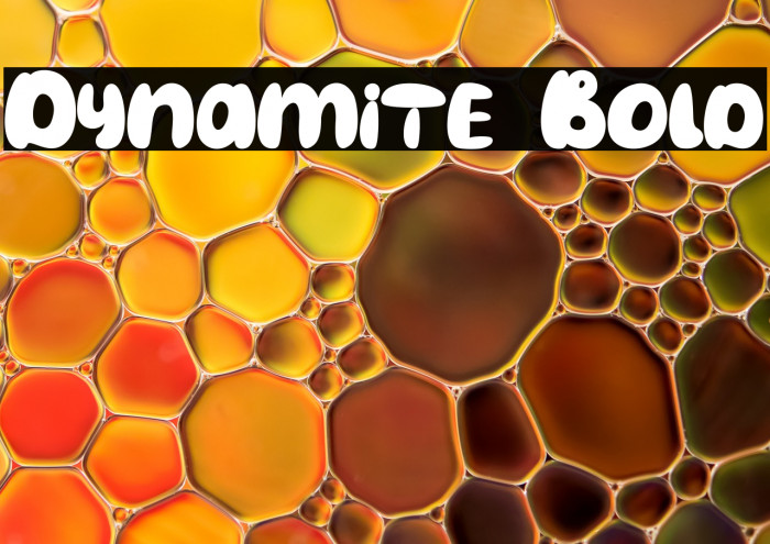 Dynamite Bold Example 3