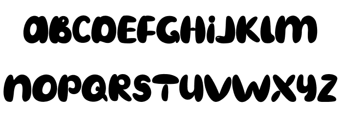 Dynamite Bold Font LOWERCASE