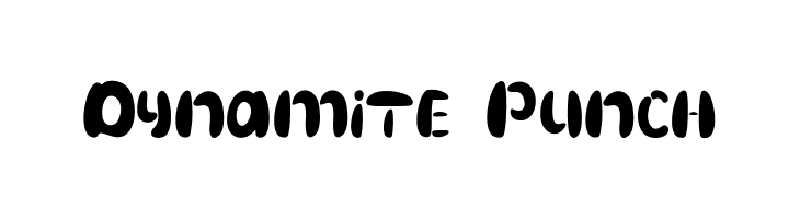 Dynamite Punch  Frei Schriftart Herunterladen