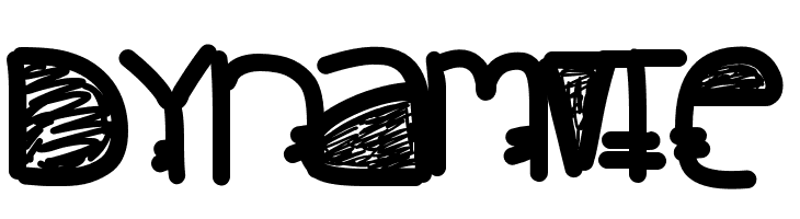 Dynamite  免费字体下载