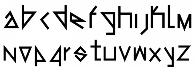 Dynamix Шрифта строчной