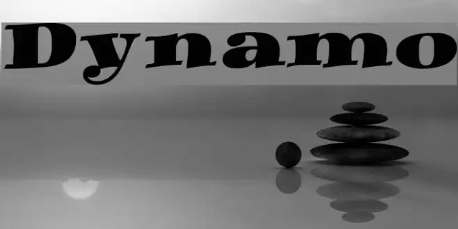 Dynamo Font examples