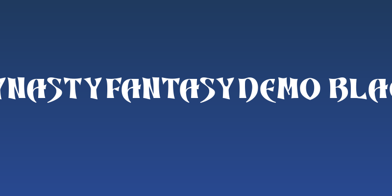 Dynasty Fantasy Demo Black Social Header