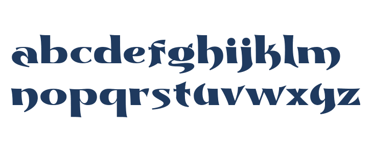 Dynasty Fantasy Demo Black Lowercase