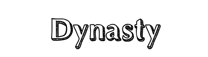 Dynasty Шрифта