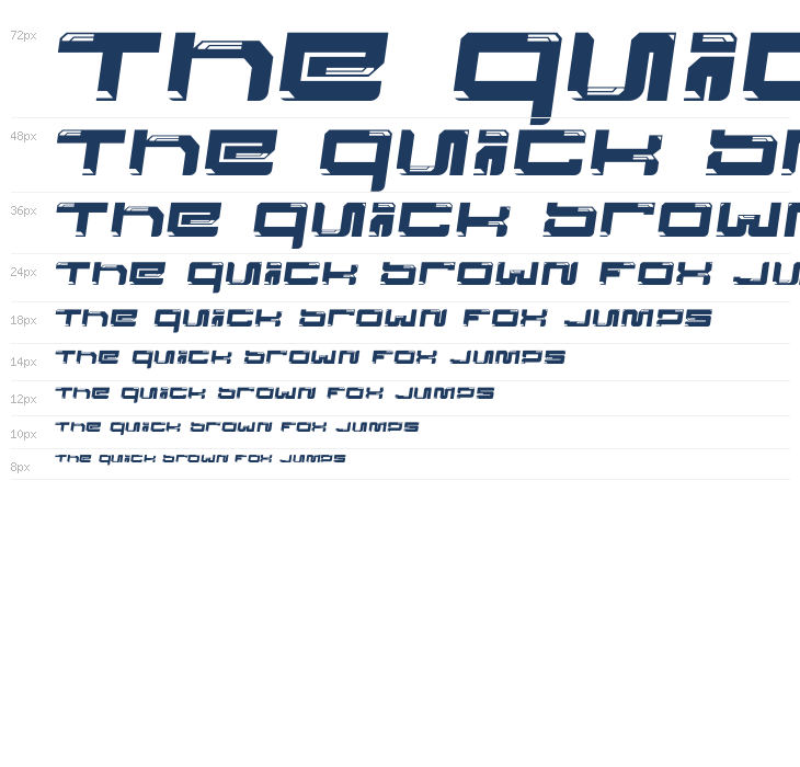 Dynatron Slant Waterfall