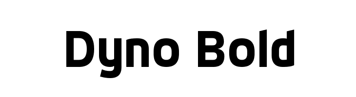 Dyno Bold Font