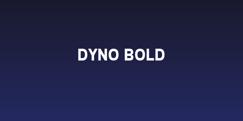 Dyno Bold Social Header
