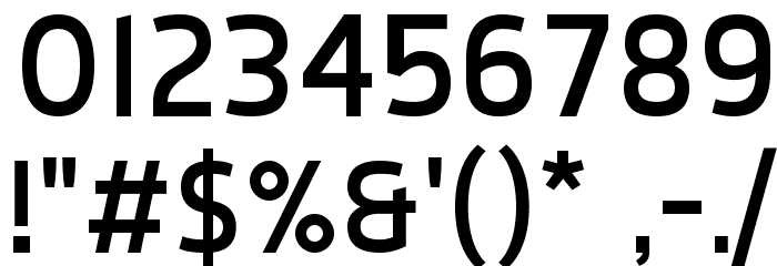 Dyno Regular Font OTHER CHARS