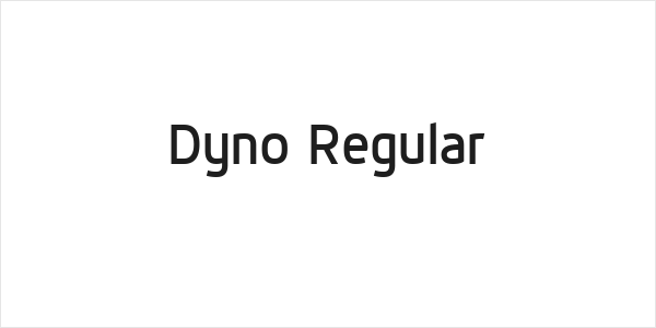 Dyno Regular Logo
