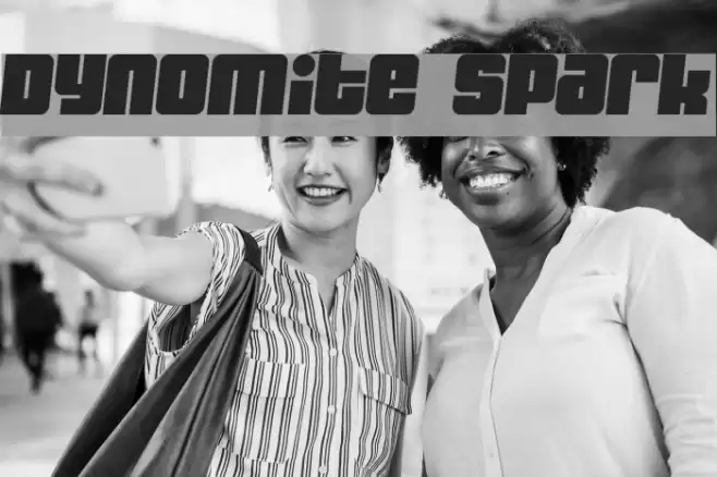 Dynomite Spark フォント examples