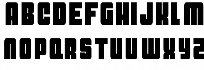 Dynomite Thin Schriftart Groß