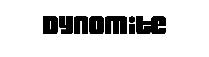 Dynomite Font