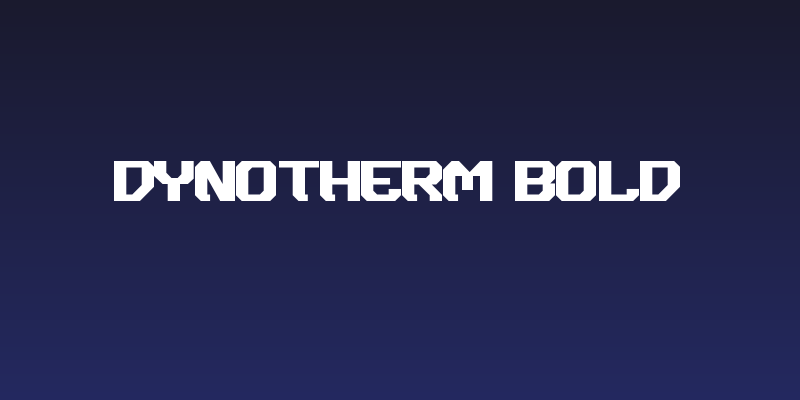 Dynotherm Bold Social Header