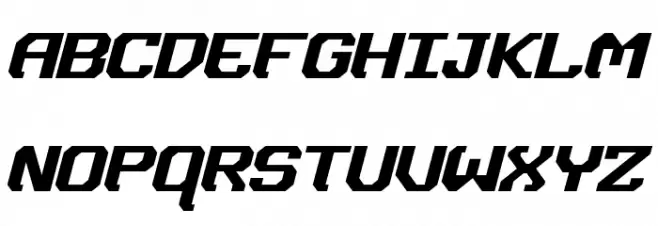Dynotherm Italic Fuentes MAYÚSCULAS