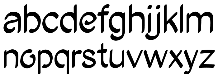 Dyobar Demo Font LOWERCASE