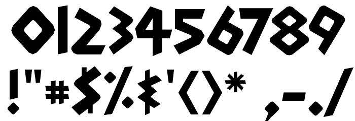 Dyonisius Font OTHER CHARS