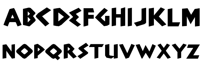 Dyonisius Font LOWERCASE