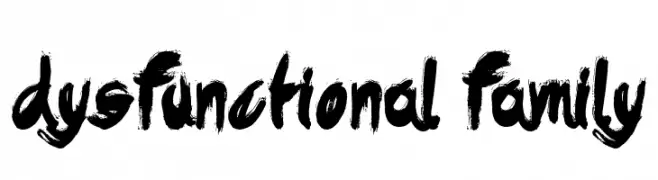 Dysfunctional Family  Descarca Fonturi Gratis