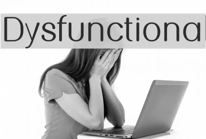 Dysfunctional Font examples