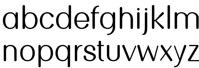 Dysfunctional Font LOWERCASE