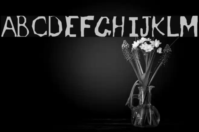 Dyslexic English Teacher Font examples