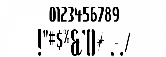 Dyspepsia-Regular Font OTHER CHARS