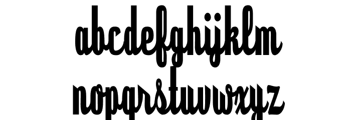Dyspepsia-Regular Font LOWERCASE