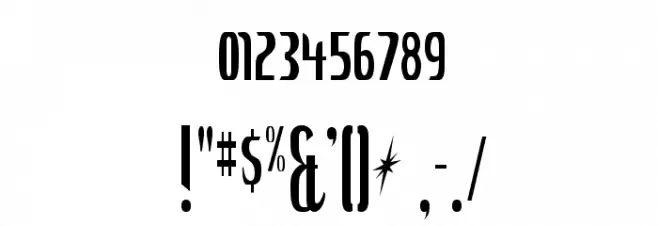 Dyspepsia Font Alte caractere