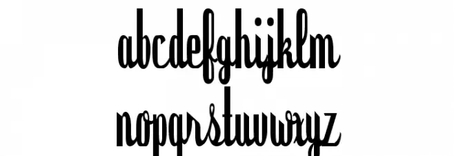 Dyspepsia Font Litere mici