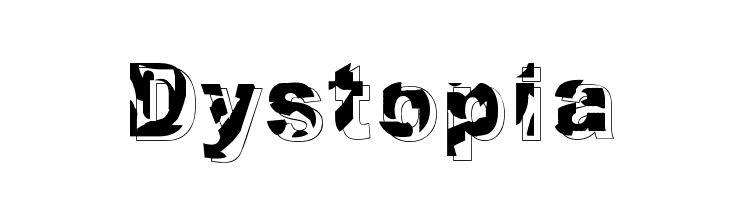 Dystopia  免费字体下载