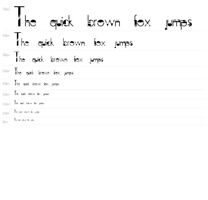 DystopiaRegular Waterfall