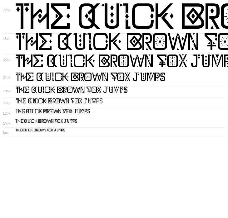 DZ Typography - Zilap Bold Waterfall