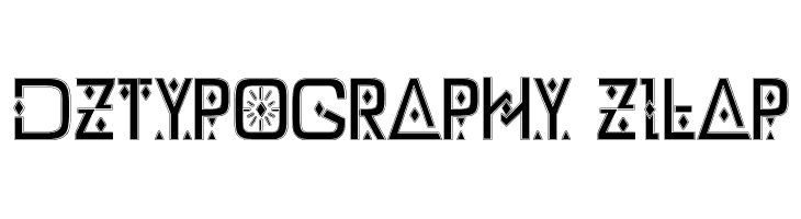 DZ Typography - Zilap  لخطوط تنزيل